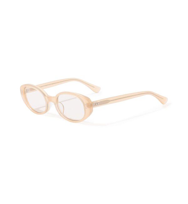 TOMORROWLAND GOODS「DES PRES OVAL  サングラス」|サングラス|43 ベージュ