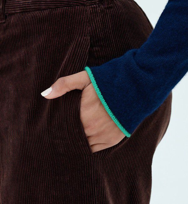 GALERIE VIE「シャンカールコットンコーデュロイ ストレートイージーパンツ」|その他|