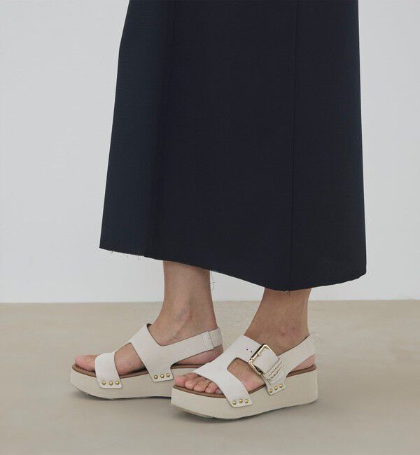 TOMORROWLAND GOODS「 CLAIRE CHARLOTTE Sophie Suede バックストラップサンダル」|サンダル|