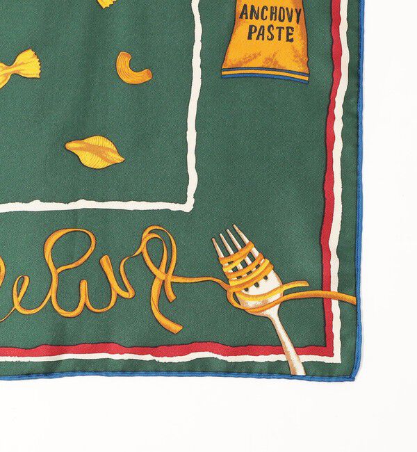 TOMORROWLAND GOODS「manipuri RAVIOLI シルクスカーフ」|バンダナ・スカーフ|