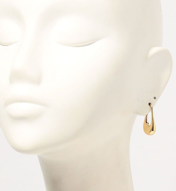 TOMORROWLAND GOODS「Otiumberg. Roscida Silhouette D ゴールドピアス」|ピアス|