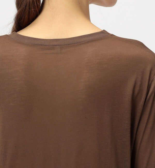 TOMORROWLAND GOODS「BASERANGE バンブー ロングスリーブプルオーバー」|Tシャツ・カットソー|