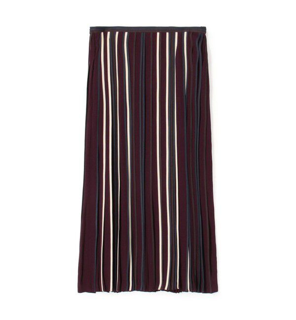 TOMORROWLAND BUYING WEAR「BODICE STUDIO Linear multibind ミディアムスカート」|スカート|38 ボルドー系