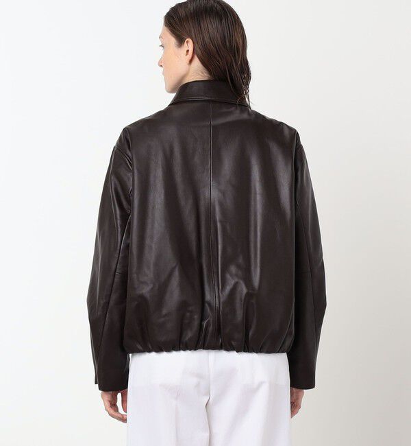 TOMORROWLAND BUYING WEAR「ARMA MELIS Lamb Butter レザー ジャケット」|テーラードジャケット|