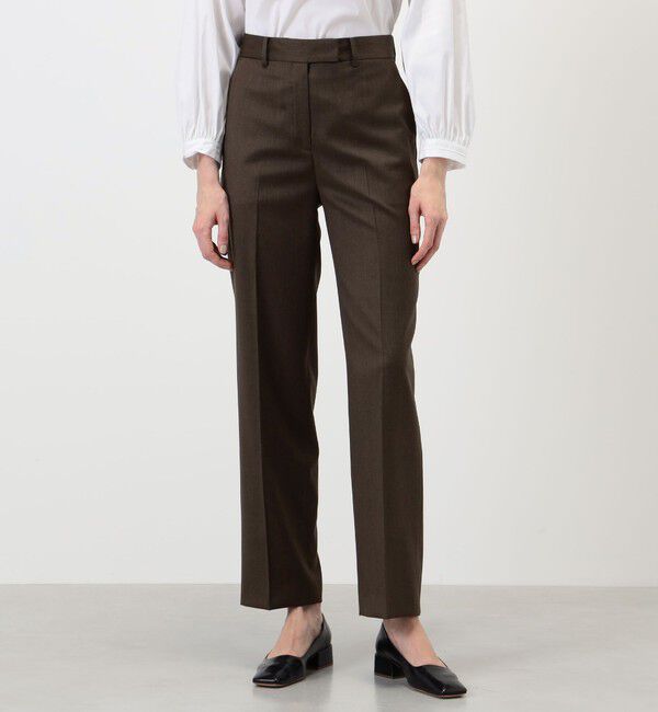 TOMORROWLAND collection「365 TWILL ストレートパンツ」|スラックス|
