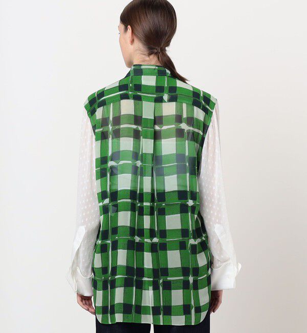 TOMORROWLAND BUYING WEAR「TELMA Panel W Cuffs シャツ」|シャツ・ブラウス|