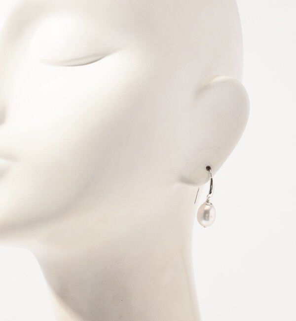 TOMORROWLAND GOODS「mounir Pearl Shield フックピアス」|ピアス|