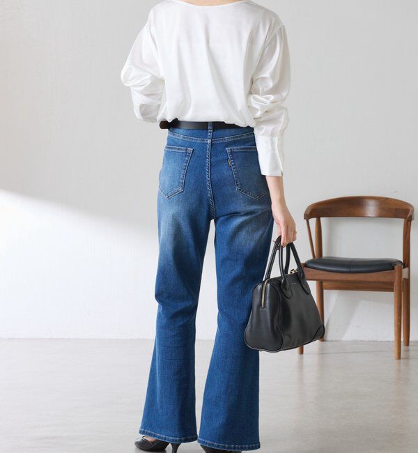  「【ロングシーズン使える】袖カフスデザインTブラウス」|シャツ・ブラウス|