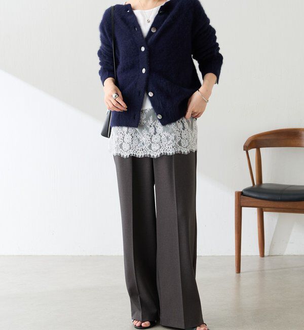  「【ロングシーズン使える】袖カフスデザインTブラウス」|シャツ・ブラウス|