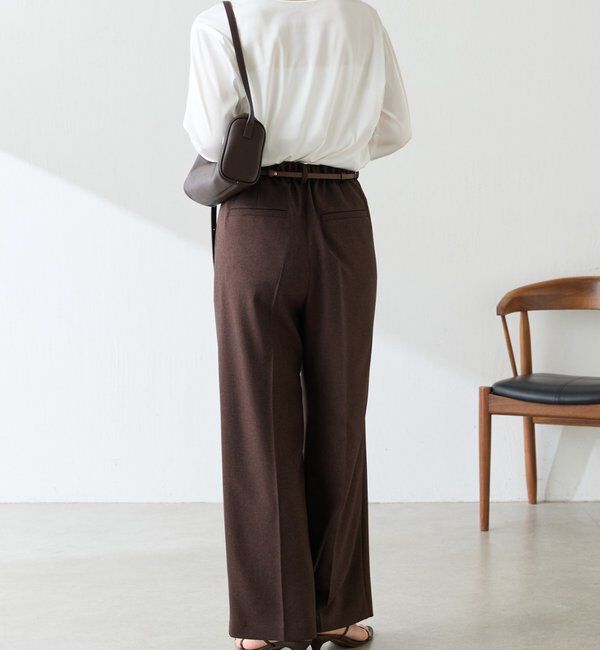  「【ロングシーズン使える】袖カフスデザインTブラウス」|シャツ・ブラウス|
