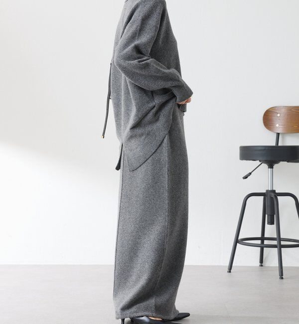  「【セットアイテム】衿つきスキッパーニットセットアップ」|ワンピース|