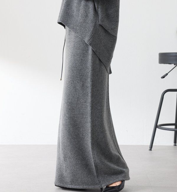  「【セットアイテム】衿つきスキッパーニットセットアップ」|ワンピース|