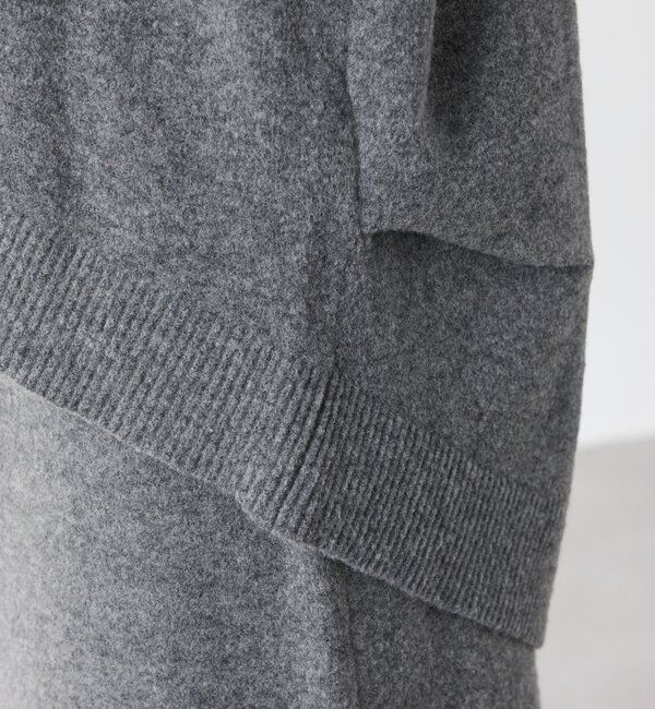  「【セットアイテム】衿つきスキッパーニットセットアップ」|ワンピース|