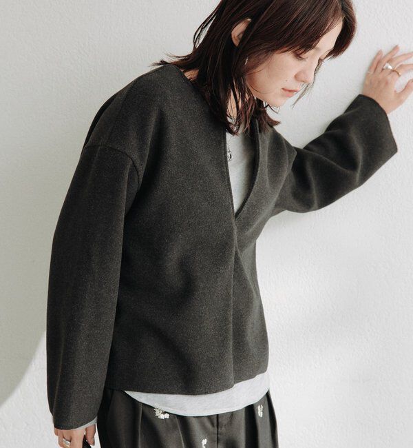  「キーネックコクーンプルオーバー」|Tシャツ・カットソー|