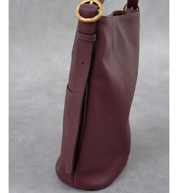collex「【WEB限定】【Beau're/ヴュレ】Design Buckle Bucket」|ショルダー・メッセンジャー|