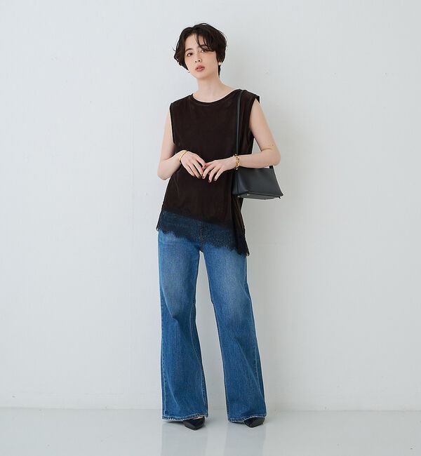 Rouge vif「【PUNTI. / プンティ】レザーワンショルダーバッグ PORTRAIT-ON」|ショルダー・メッセンジャー|