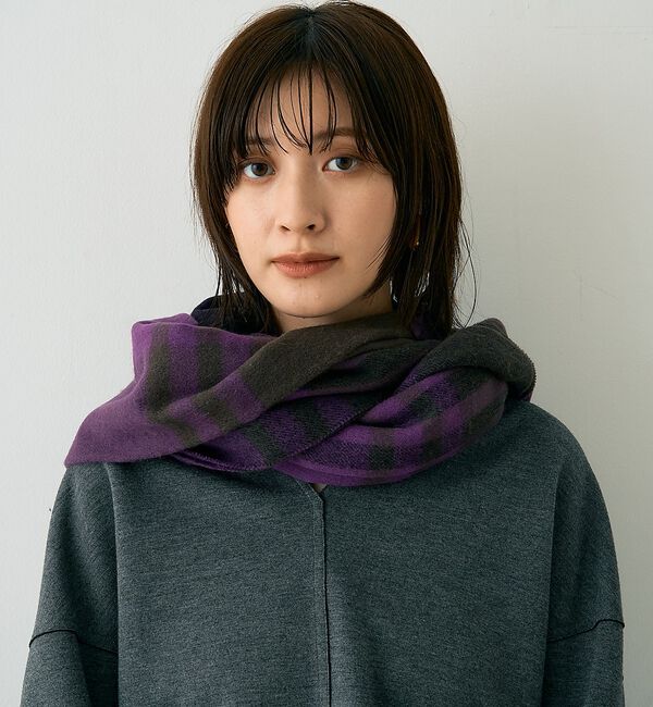 Rouge vif「【人気追加 / 2026AW新作 / TWEEDMILL / ツイードミル】大判」|マフラー|