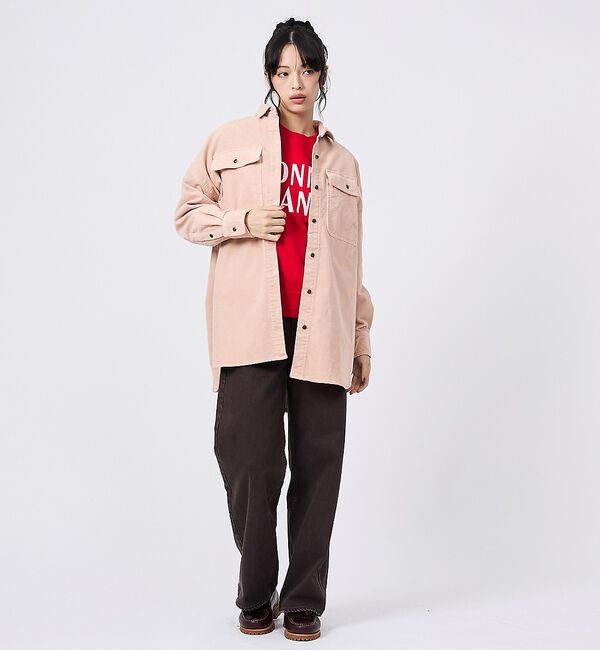 Rouge vif「【Healthy denim / ヘルシーデニム】Almond/コーデュロイ/オ」|シャツ・ブラウス|