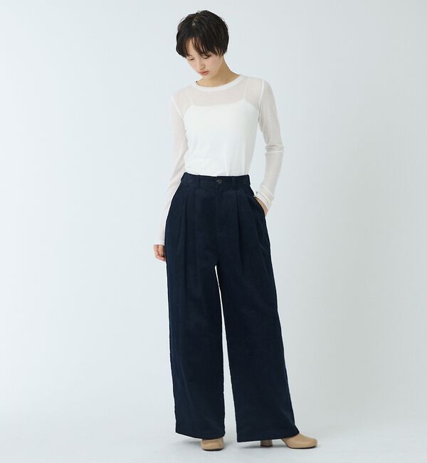 abahouse mavie「【ベッキーコラボ】コールカーブパンツ」|その他|