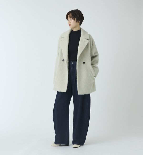 abahouse mavie「シャギーコート」|ピーコート|