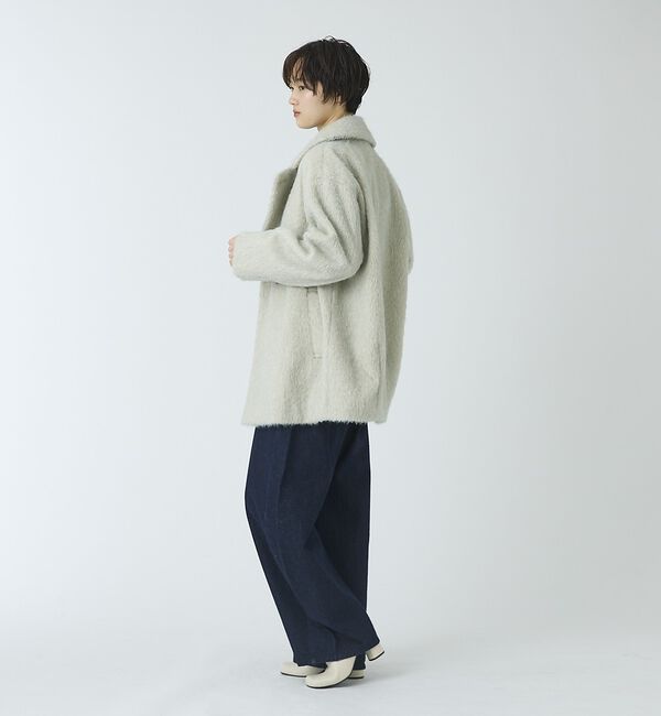 abahouse mavie「シャギーコート」|ピーコート|