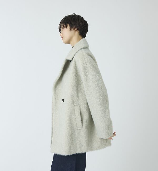 abahouse mavie「シャギーコート」|ピーコート|