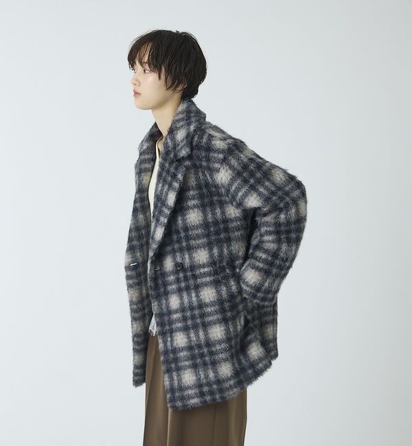 abahouse mavie「シャギーコート」|ピーコート|