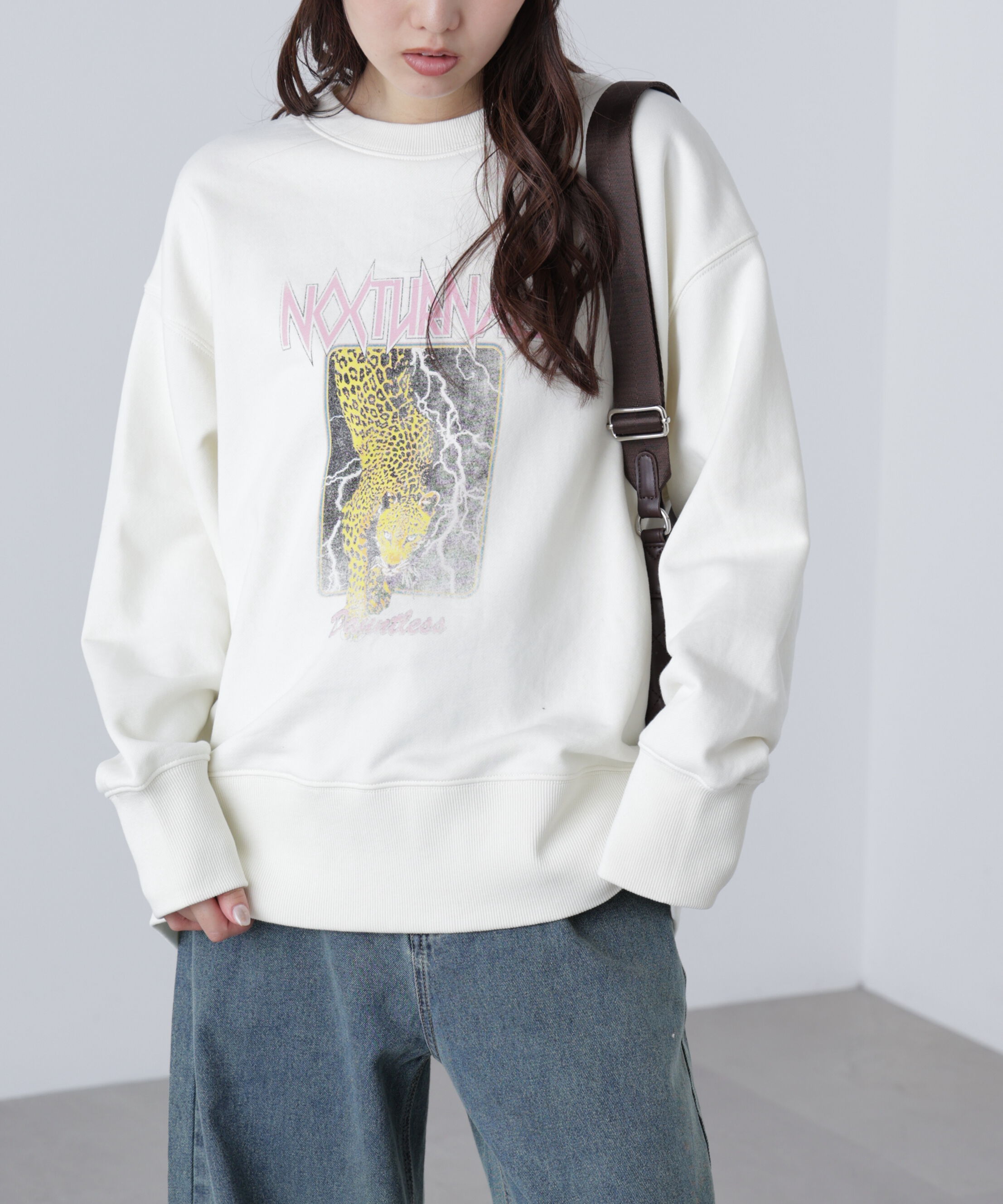  「ロックプリントスウェット」|Tシャツ・カットソー|