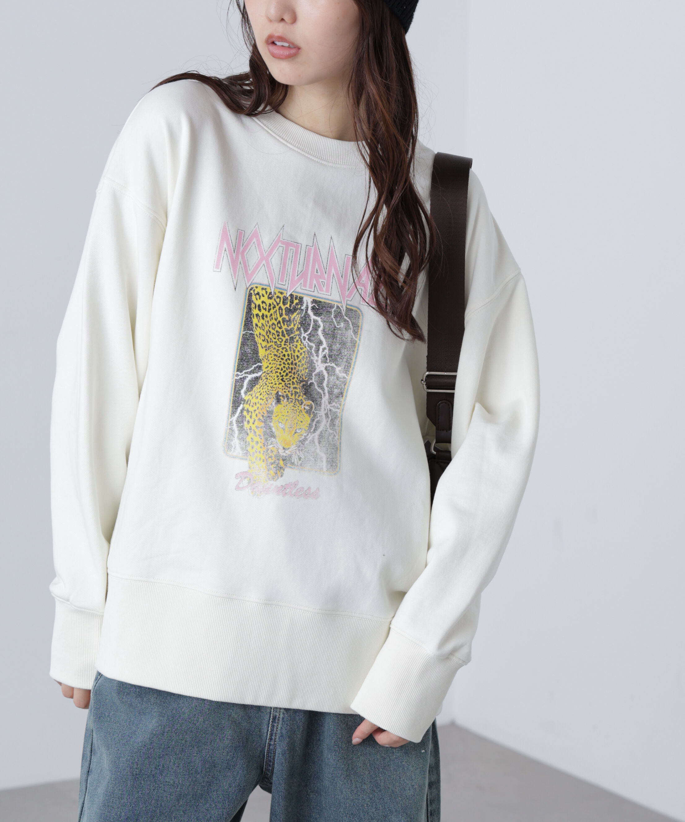  「ロックプリントスウェット」|Tシャツ・カットソー|