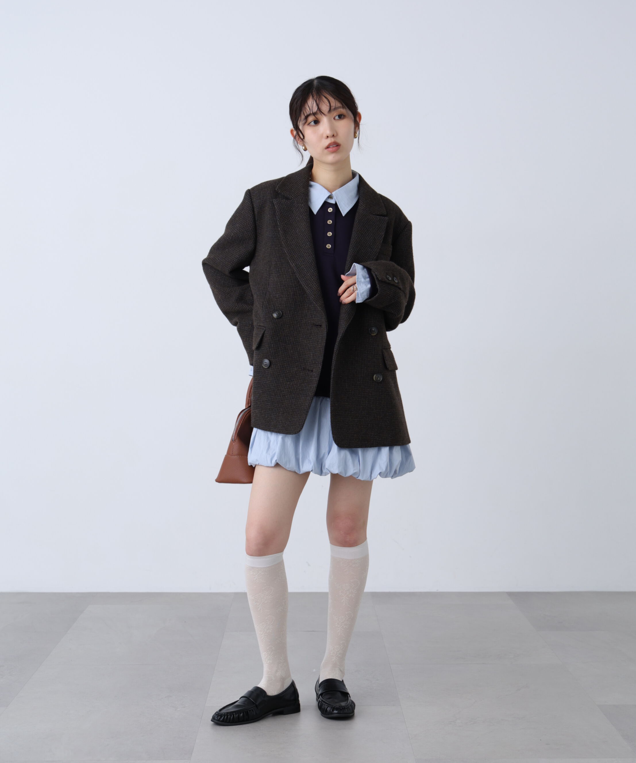  「ウール混ガンクラブダブルブレストジャケット」|その他|
