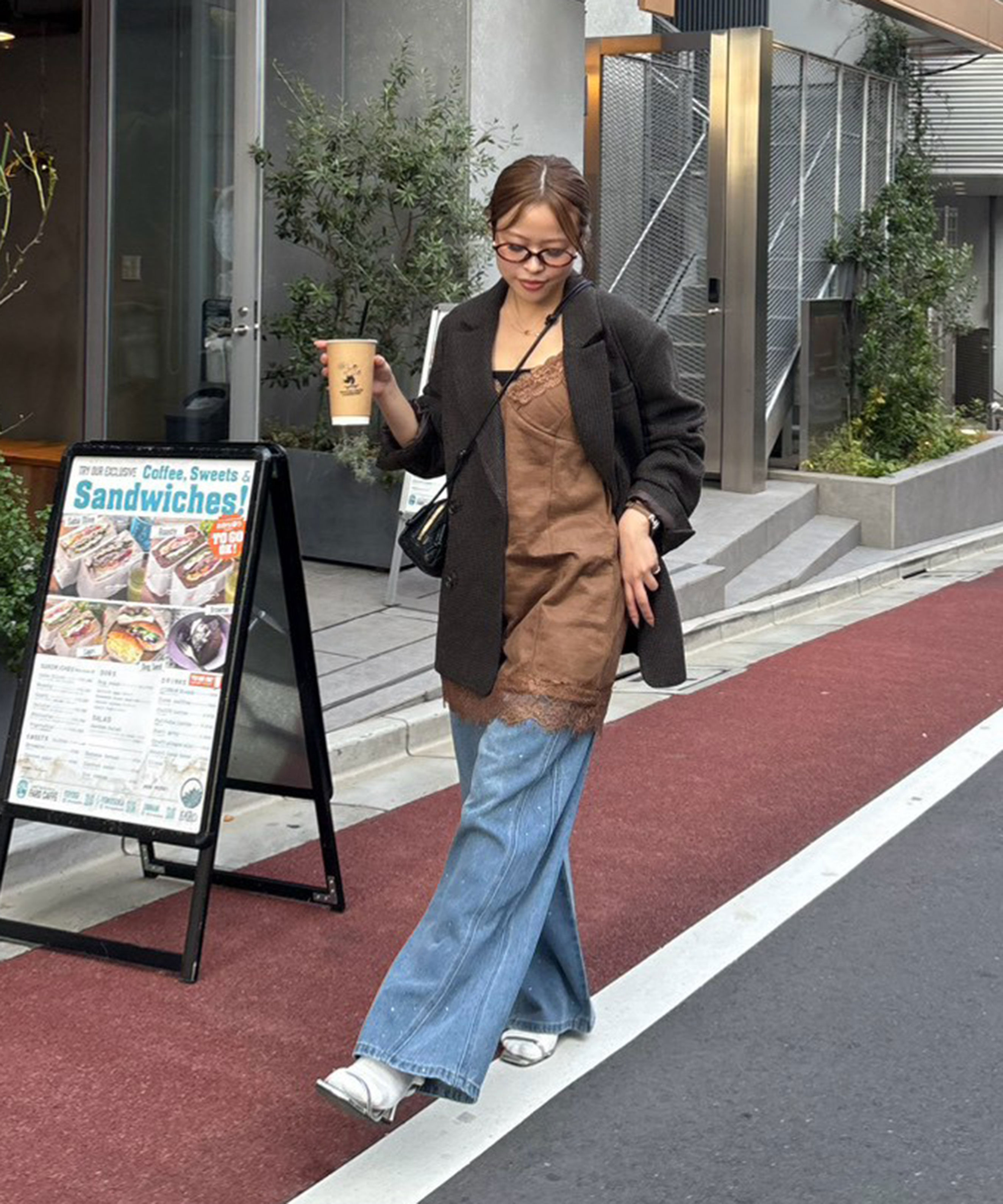  「ウール混ガンクラブダブルブレストジャケット」|その他|