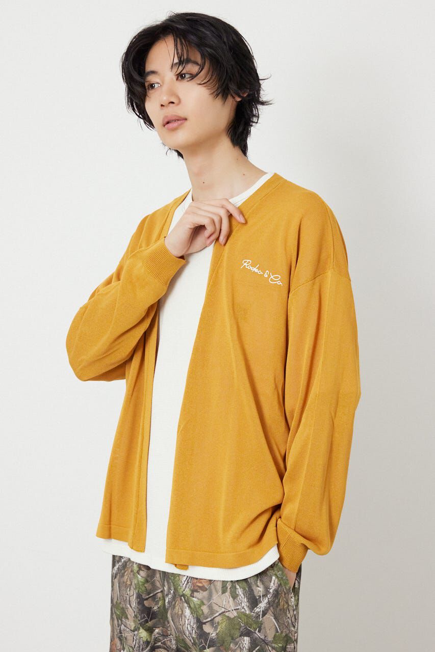 RODEO CROWNS「ロープロゴニットトッパー」|カーディガン|