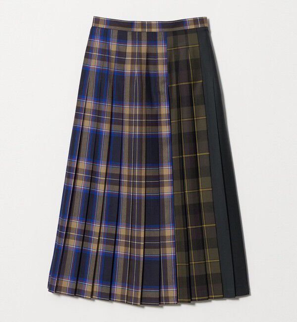 UNITED ARROWS green label relaxing「【別注】＜O'NEIL of DUBLIN＞Patch81 プリーツスカート」|フレア|