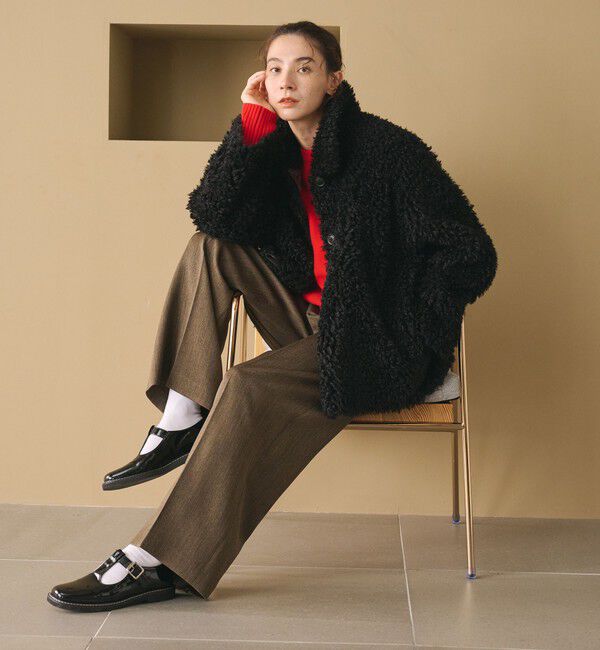 BEAUTY&YOUTH UNITED ARROWS「カーリー フェイクファー ジャケット」|その他|