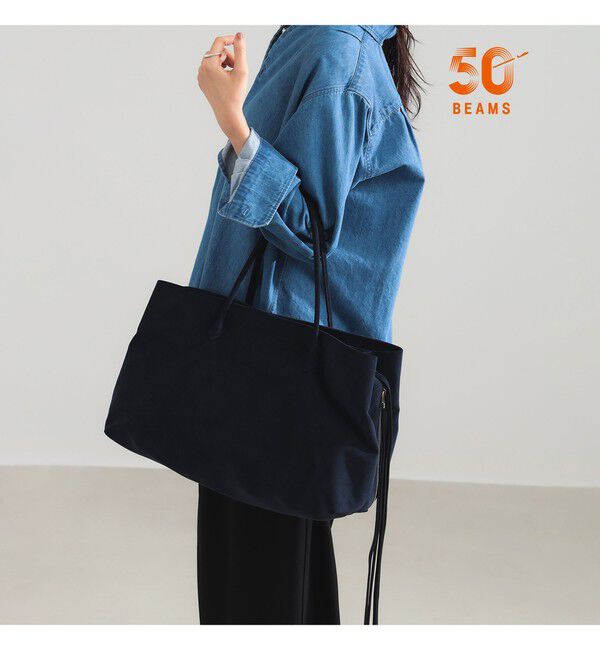 Demi-Luxe BEAMS 「【別注】MARY AL TERNA / RIKYU トートバッグ」|トートバッグ|別注DARK_NAVY