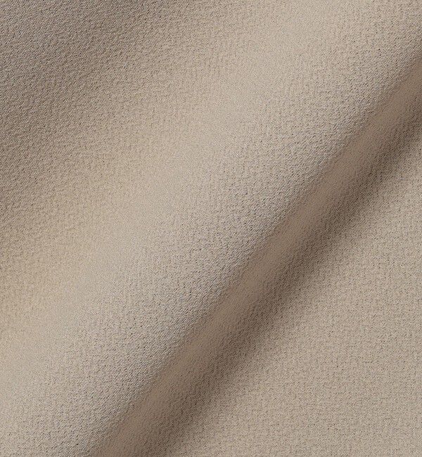 quaranciel「〈手洗い可能〉カットジョーゼット ハーフジップ クルーネック プルオーバー」|Tシャツ・カットソー|