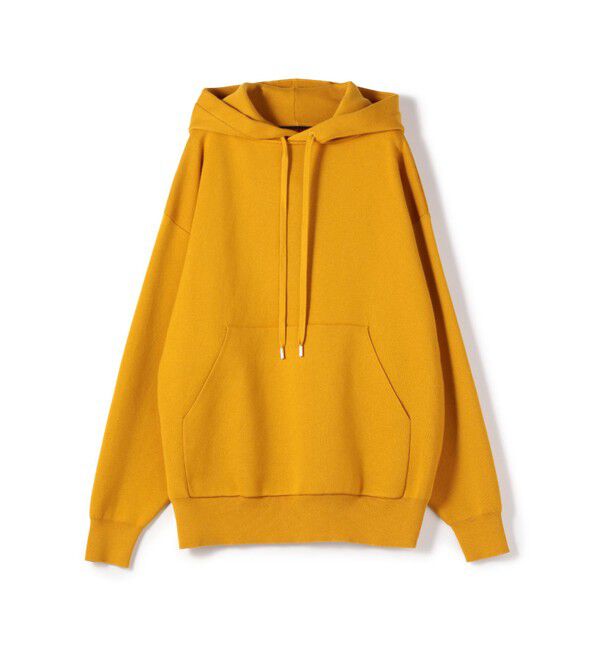 CABaN「CABaN コットンカシミヤ パーカ」|ニット・セーター|25 マスタード