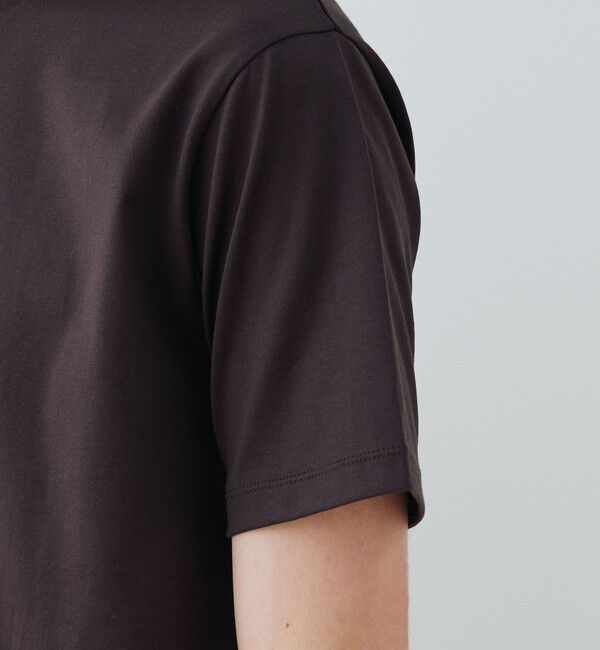 GALERIE VIE「ファインコットン ハーフスリーブTシャツ」|Tシャツ・カットソー|