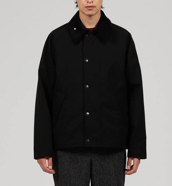 TOMORROWLAND MENS「【別注】Barbour Transport ウールコットンブルゾン」|ブルゾン・スタジャン|