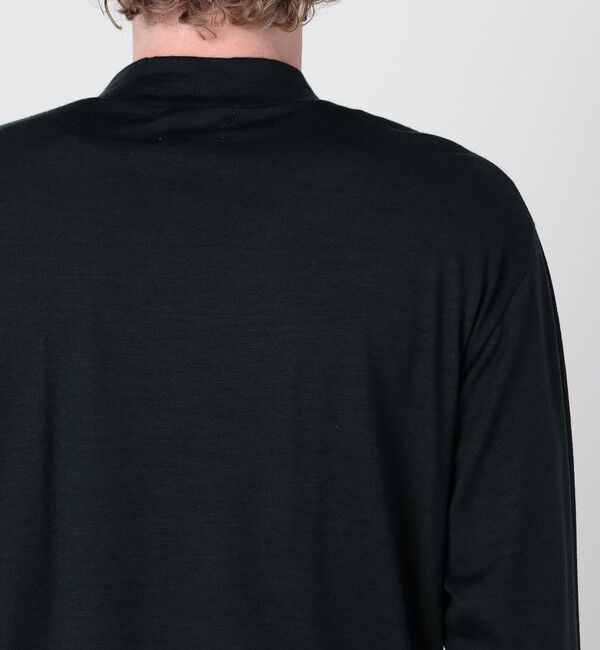 TOMORROWLAND MENS「Super100'Sウォッシャブルウール モックネックカットソー」|Tシャツ・カットソー|