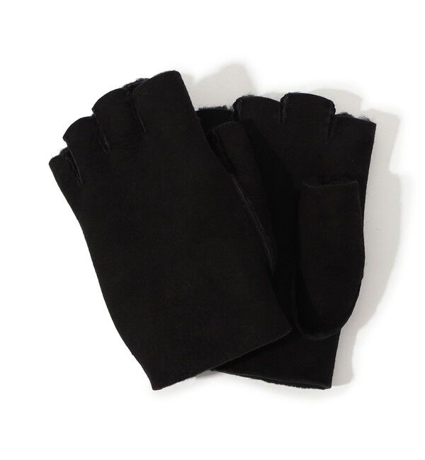 TOMORROWLAND GOODS「OWEN BARRY HANDSEWN FINGERLESS GLOVE シープスキン フィンガーレスグローブ」|手袋|