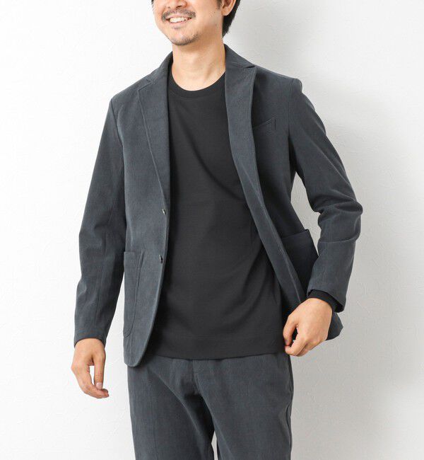 NOLLEY'S goodman「《ビジカジ対応》超長綿ハイゲージシルケット ポンチドレスCN ロンT 25AW」|Tシャツ・カットソー|