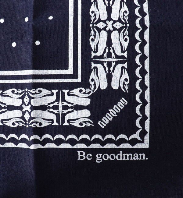 NOLLEY'S goodman「Ambigram goodman bandana」|ハンカチ|