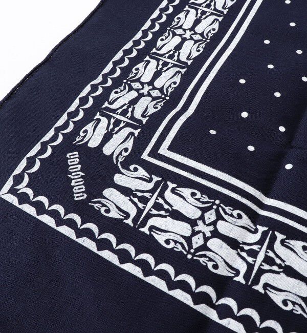 NOLLEY'S goodman「Ambigram goodman bandana」|ハンカチ|