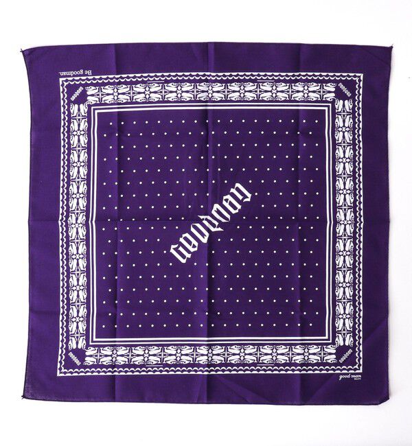 NOLLEY'S goodman「Ambigram goodman bandana」|ハンカチ|