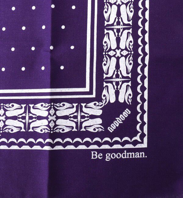 NOLLEY'S goodman「Ambigram goodman bandana」|ハンカチ|