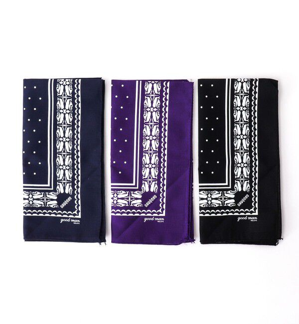 NOLLEY'S goodman「Ambigram goodman bandana」|ハンカチ|