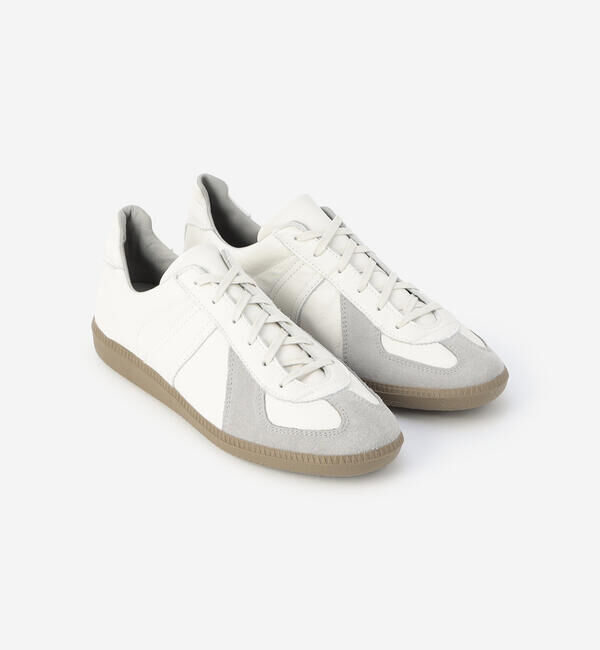  「REPRODUCTION OF FOUND | 〈別注〉GERMAN MILITARY TRAINER MEN」|スニーカー|WHITE