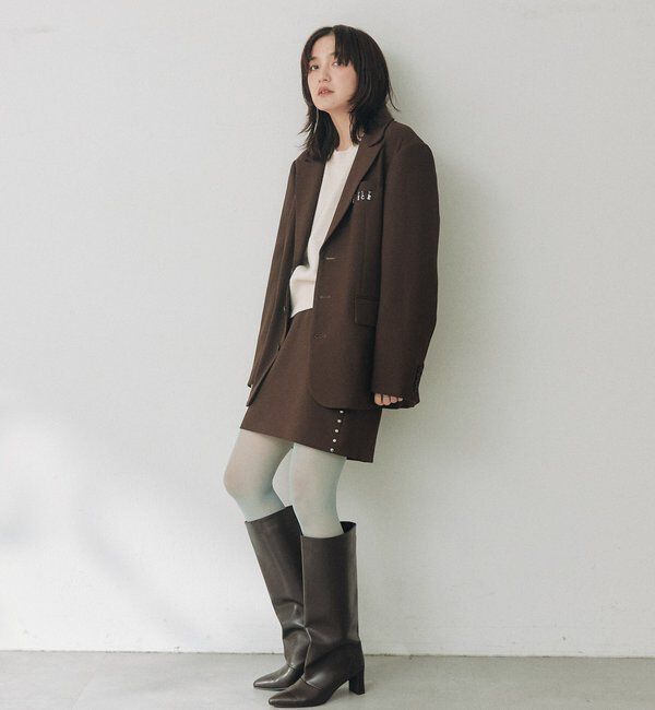  「【a Nice】スタッズminiスカート」|スカート|