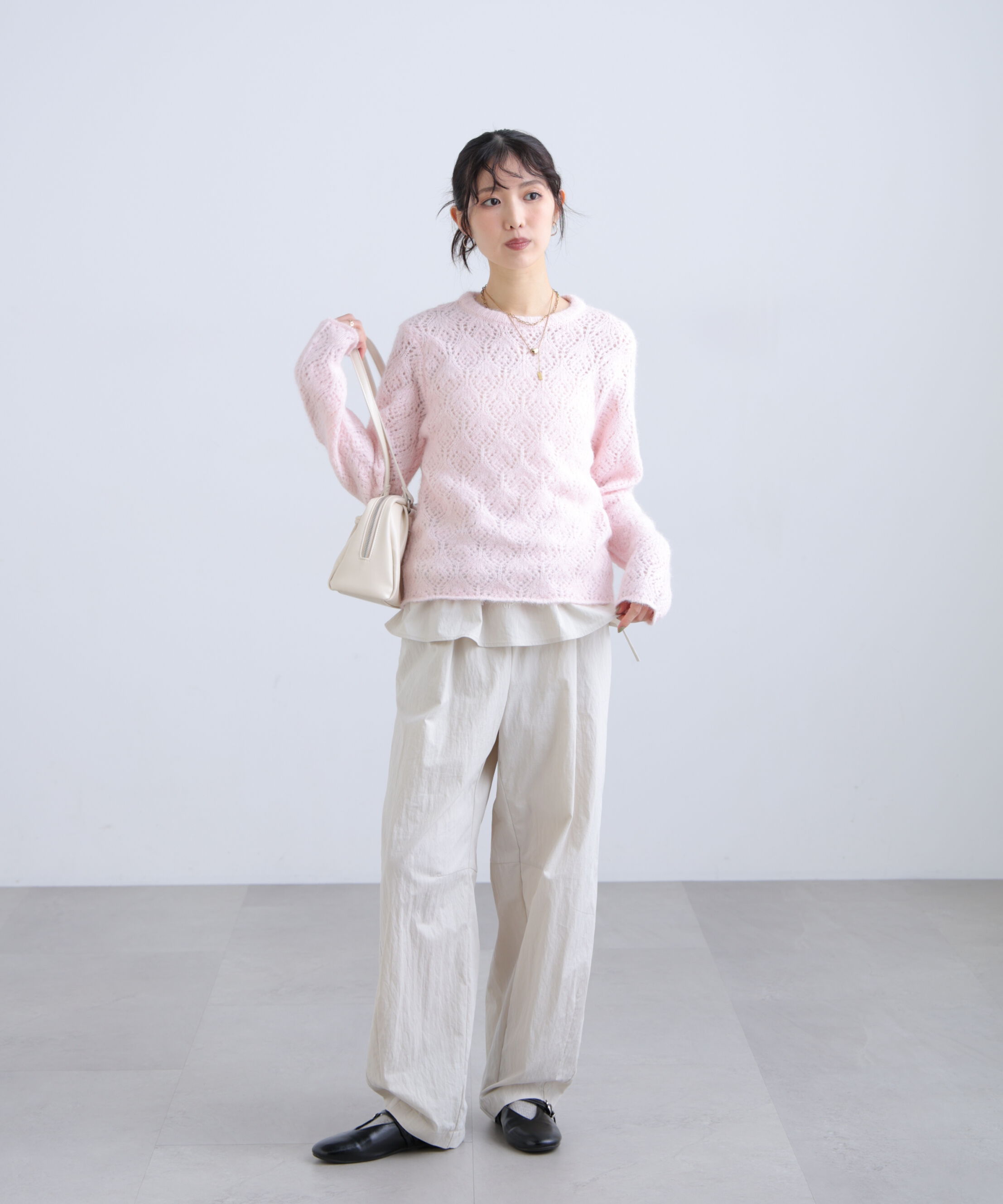  「透かし編みニット」|ニット・セーター|